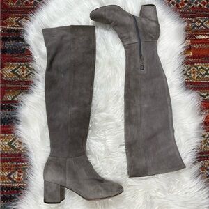 Cole Haan Over The Knee Suede Boots
